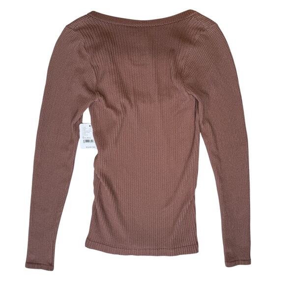Free People Intimately Clean Slate Seamless Layering Long Sleeve Top - Picture 3 of 9